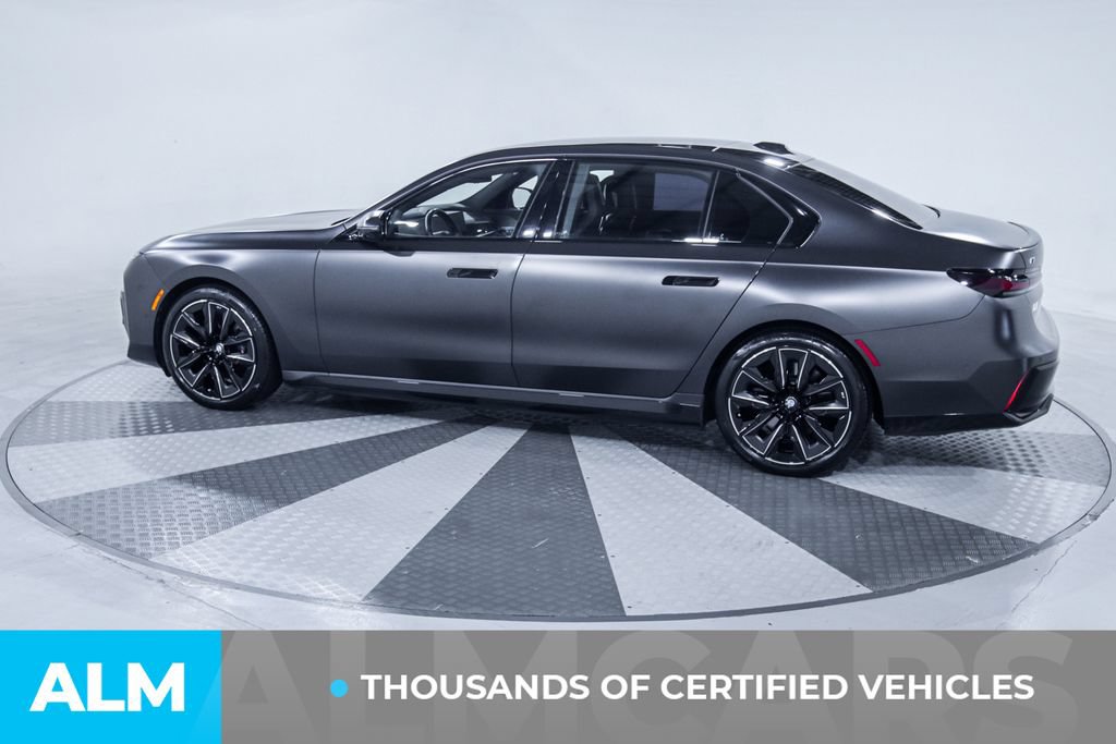 Used 2024 BMW i7 eDrive50 w/ M Sport Package RWD image 4