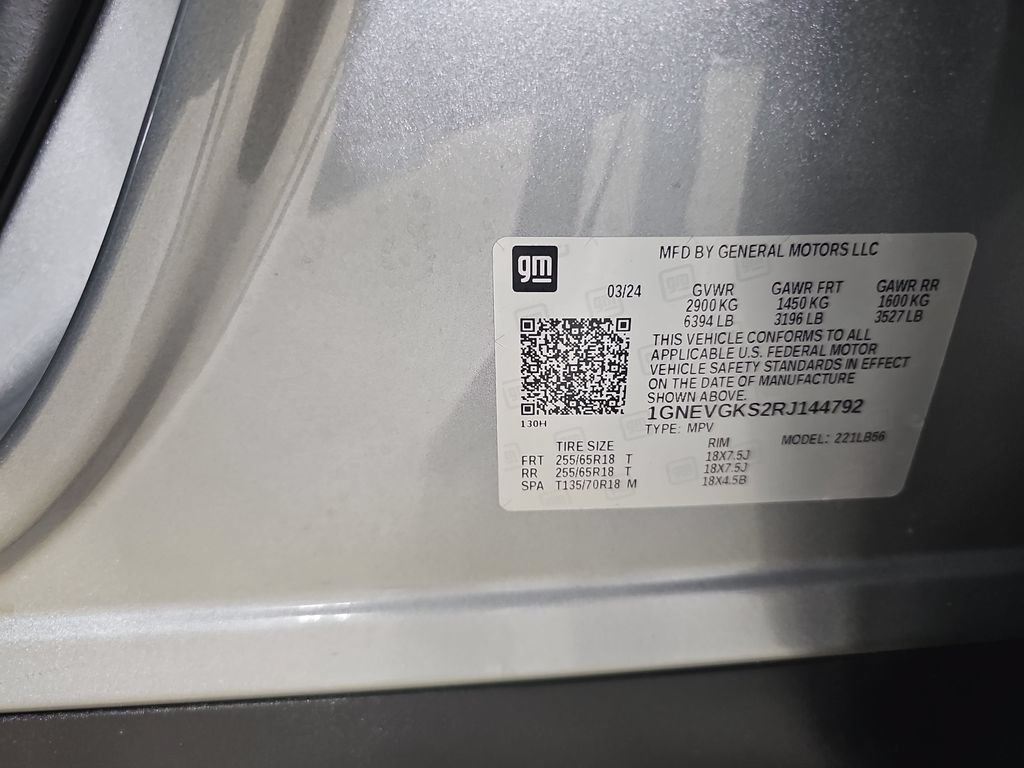 Certified 2024 Chevrolet Traverse LT AWD/4WD image 44