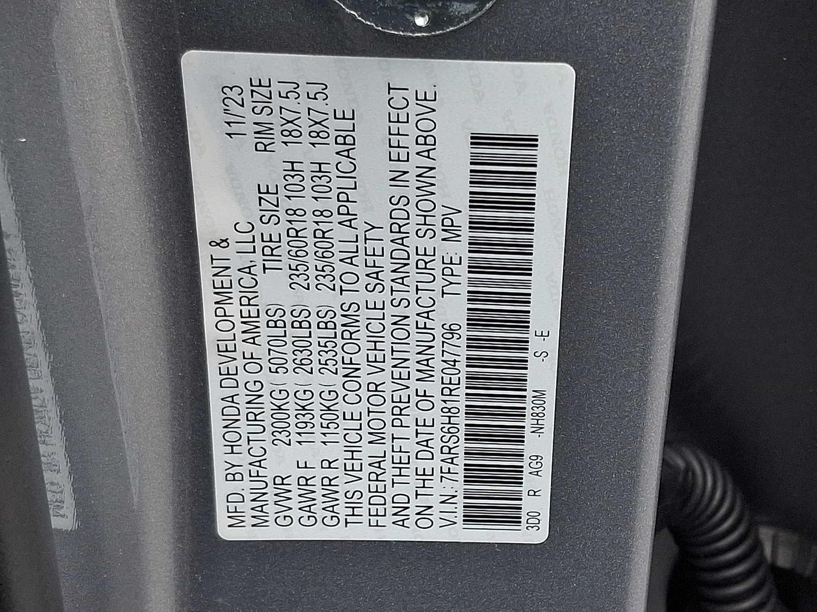 Certified 2024 Honda CR-V Sport-L image 27