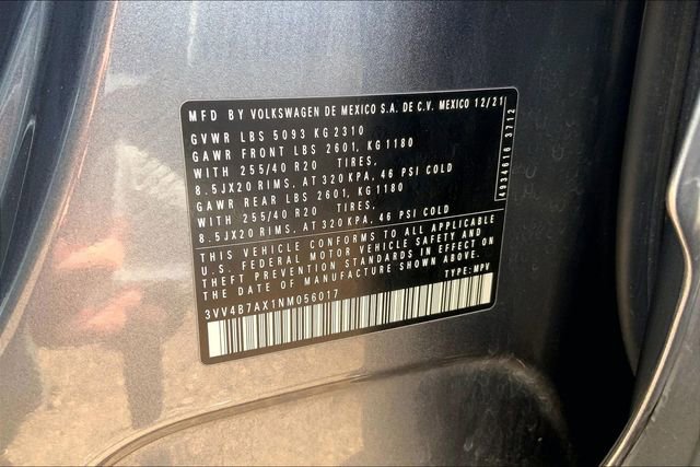 Used 2022 Volkswagen Tiguan SEL R-Line AWD/4WD image 34