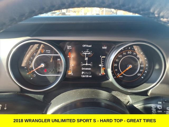 Used 2018 Jeep Wrangler Unlimited Sport S image 18