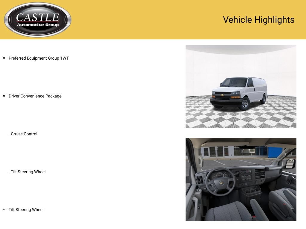 New 2026 Chevrolet Express 2500 w/ Driver Convenience Package RWD image 3