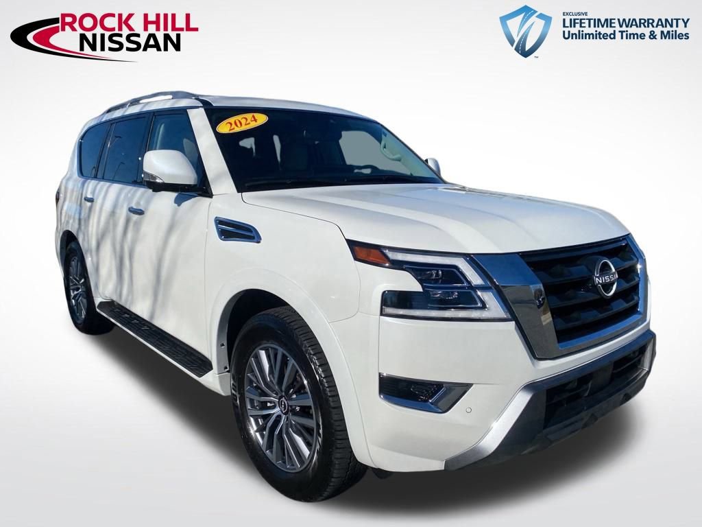 Used 2024 Nissan Armada SL w/ Captain's Chairs Package