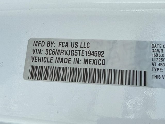 New 2026 RAM ProMaster 3500 w/ Safety Group FWD image 27