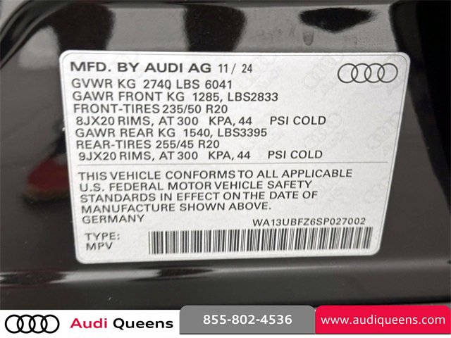 Used 2025 Audi Q4 e-tron Premium Plus w/ Premium Plus image 34
