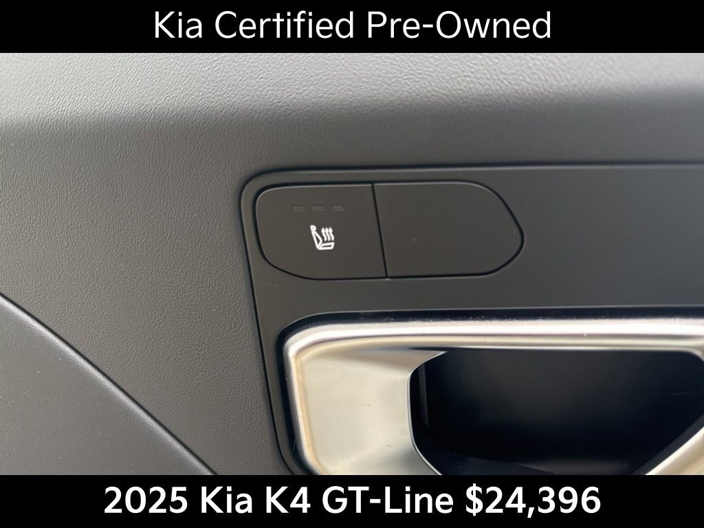 Certified 2025 Kia K4 GT-Line w/ GT-Line Sunroof Package image 14