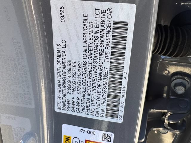 Certified 2025 Honda Accord Touring image 30