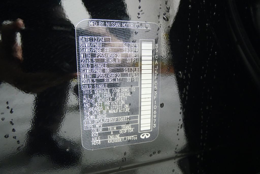 Used 2025 INFINITI QX50 Sport image 31