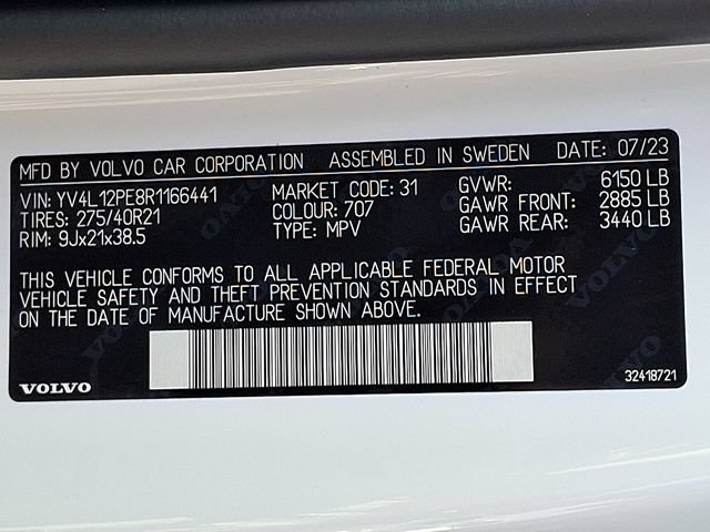 Certified 2024 Volvo XC90 B5 Plus w/ Protection Package Premier AWD/4WD image 28