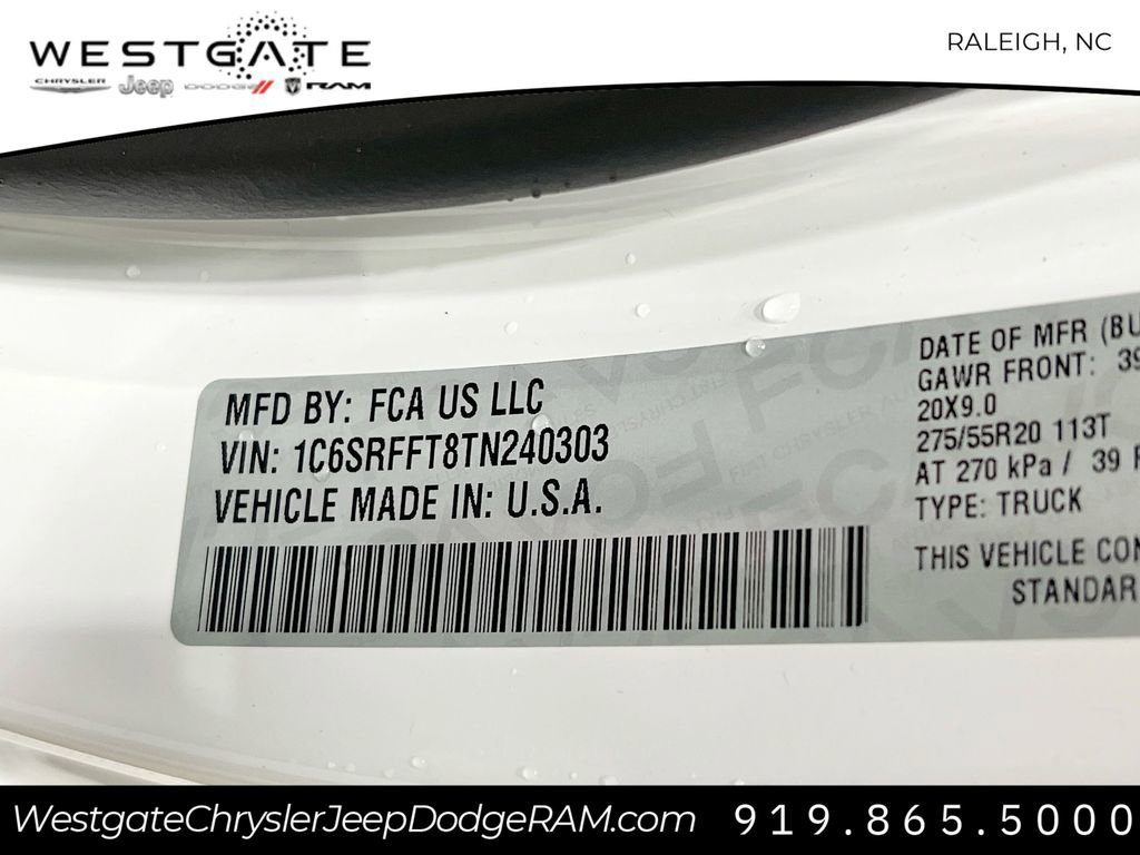 New 2026 RAM 1500 4x4 Crew Cab image 14