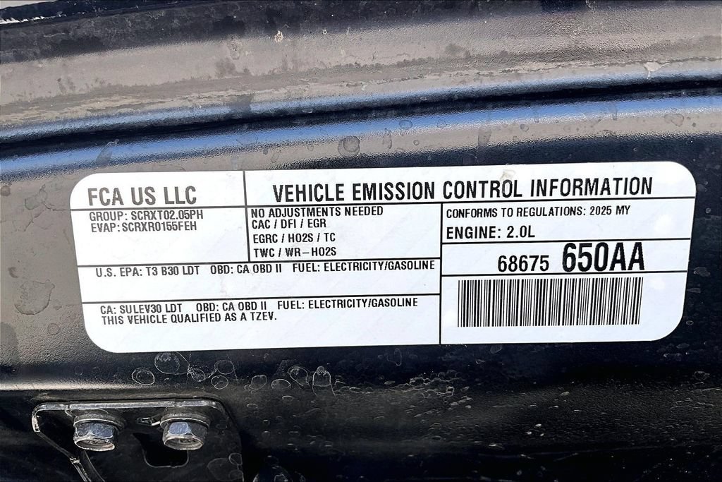 Certified 2025 Jeep Wrangler Unlimited Rubicon 4xe w/ Safety Group AWD/4WD image 36