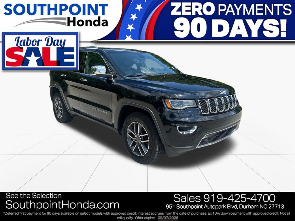 Used 2020 Jeep Grand Cherokee Limited w/ Premium Lighting Group