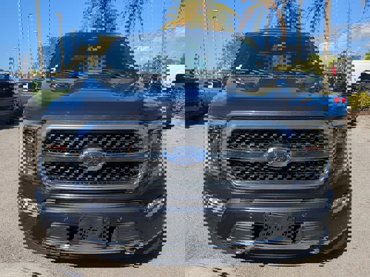 Used 2021 Ford F150 Platinum w/ Equipment Group 701A High image 3