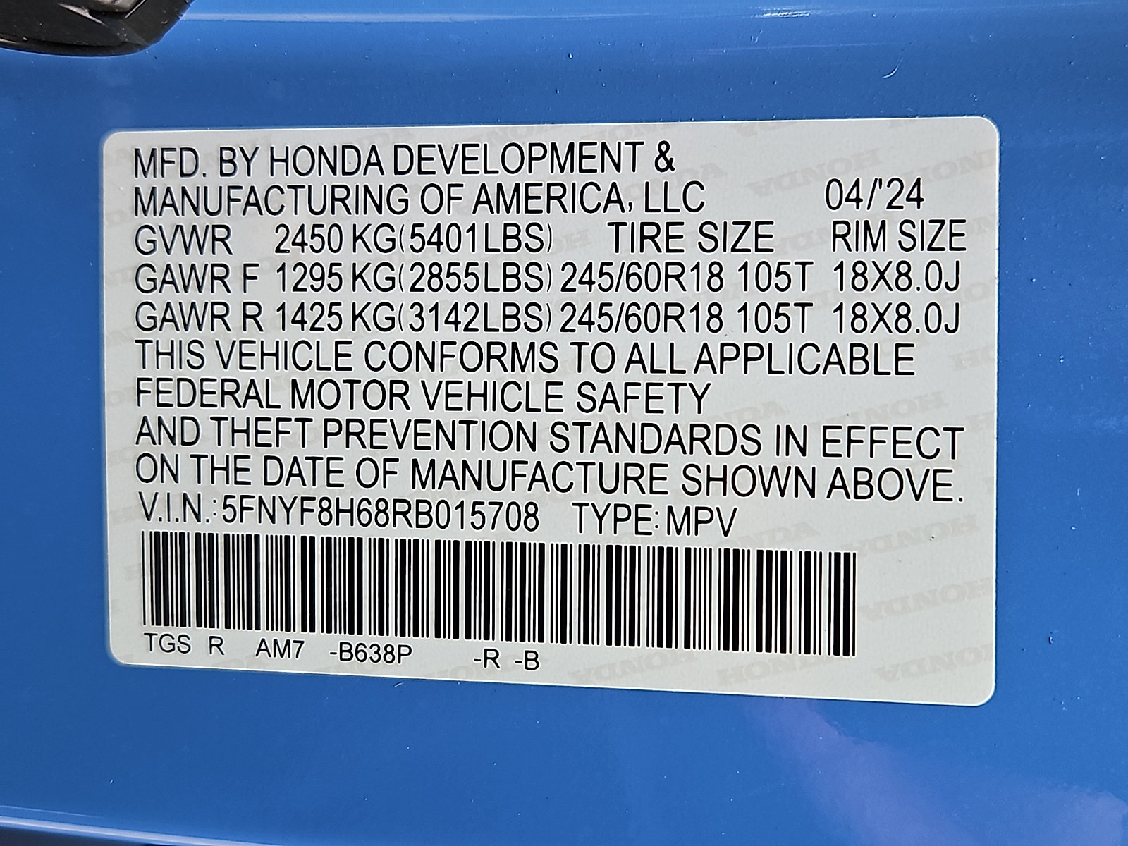 Used 2024 Honda Passport TrailSport image 30