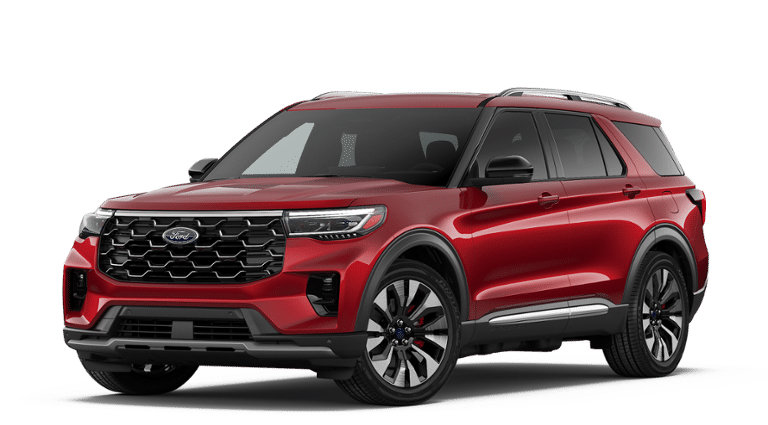 New 2026 Ford Explorer Platinum w/ LUX Leather Package