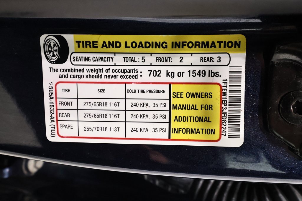 Certified 2018 Ford F150 XLT w/ Equipment Group 302A Luxury image 41