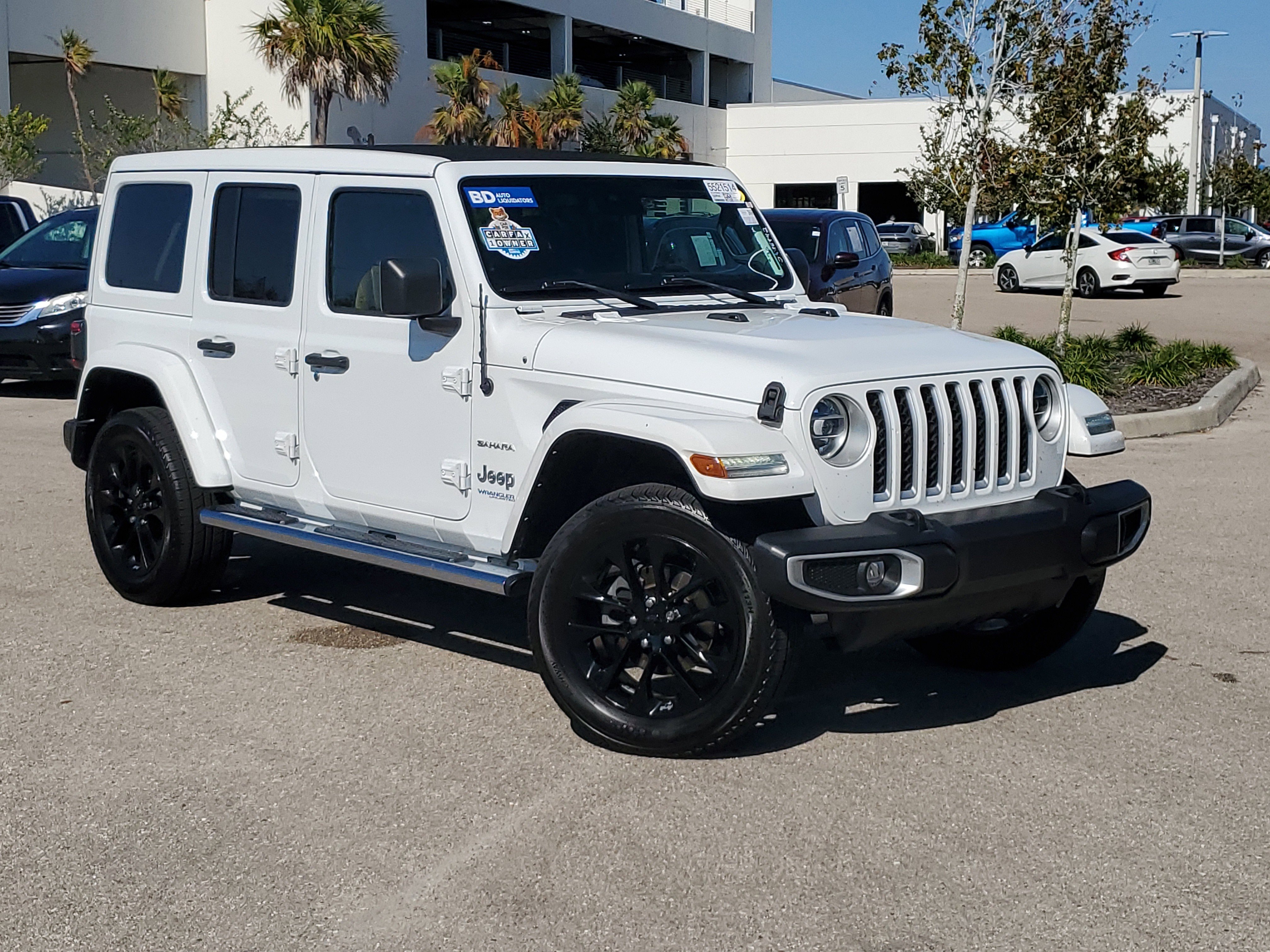 Used 2021 Jeep Wrangler Unlimited Sahara w/ Safety Group