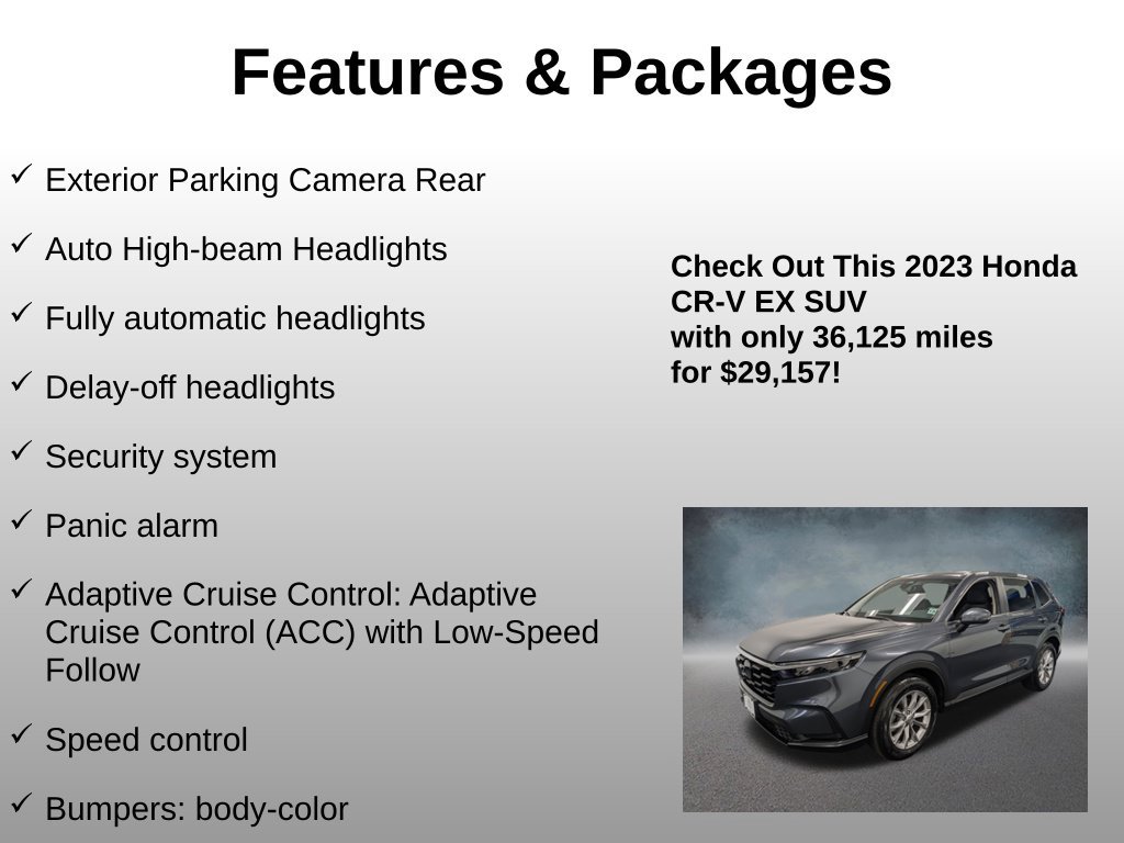 Certified 2023 Honda CR-V EX image 16