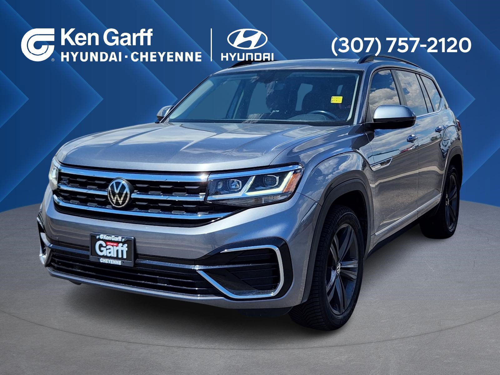 Used 2021 Volkswagen Atlas SE w/ Panoramic Sunroof Package AWD/4WD image 1
