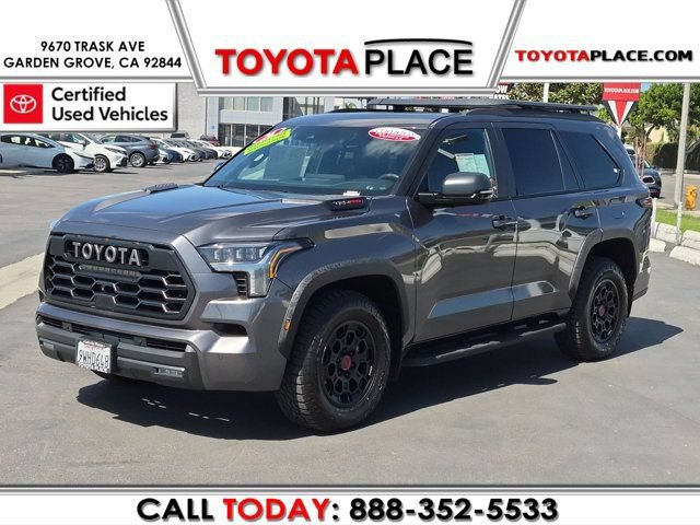 Certified 2026 Toyota Sequoia TRD Pro w/ TRD Performance Package (TMS)