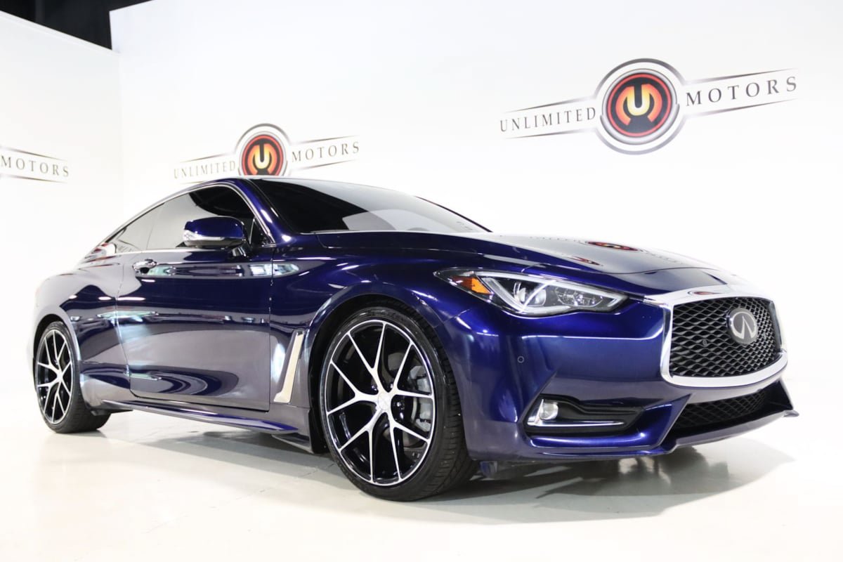 Used 2021 INFINITI Q60 3.0t Luxe w/ Essential Package RWD image 7