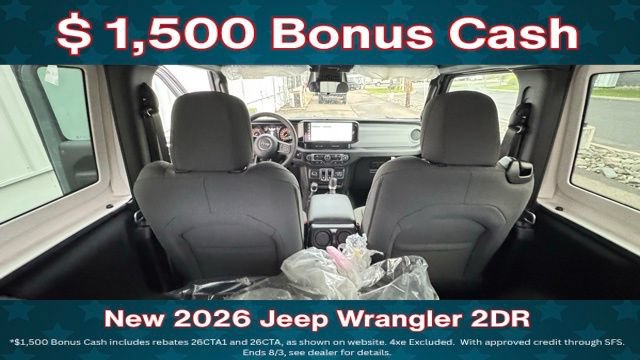 New 2026 Jeep Wrangler Sport AWD/4WD image 26