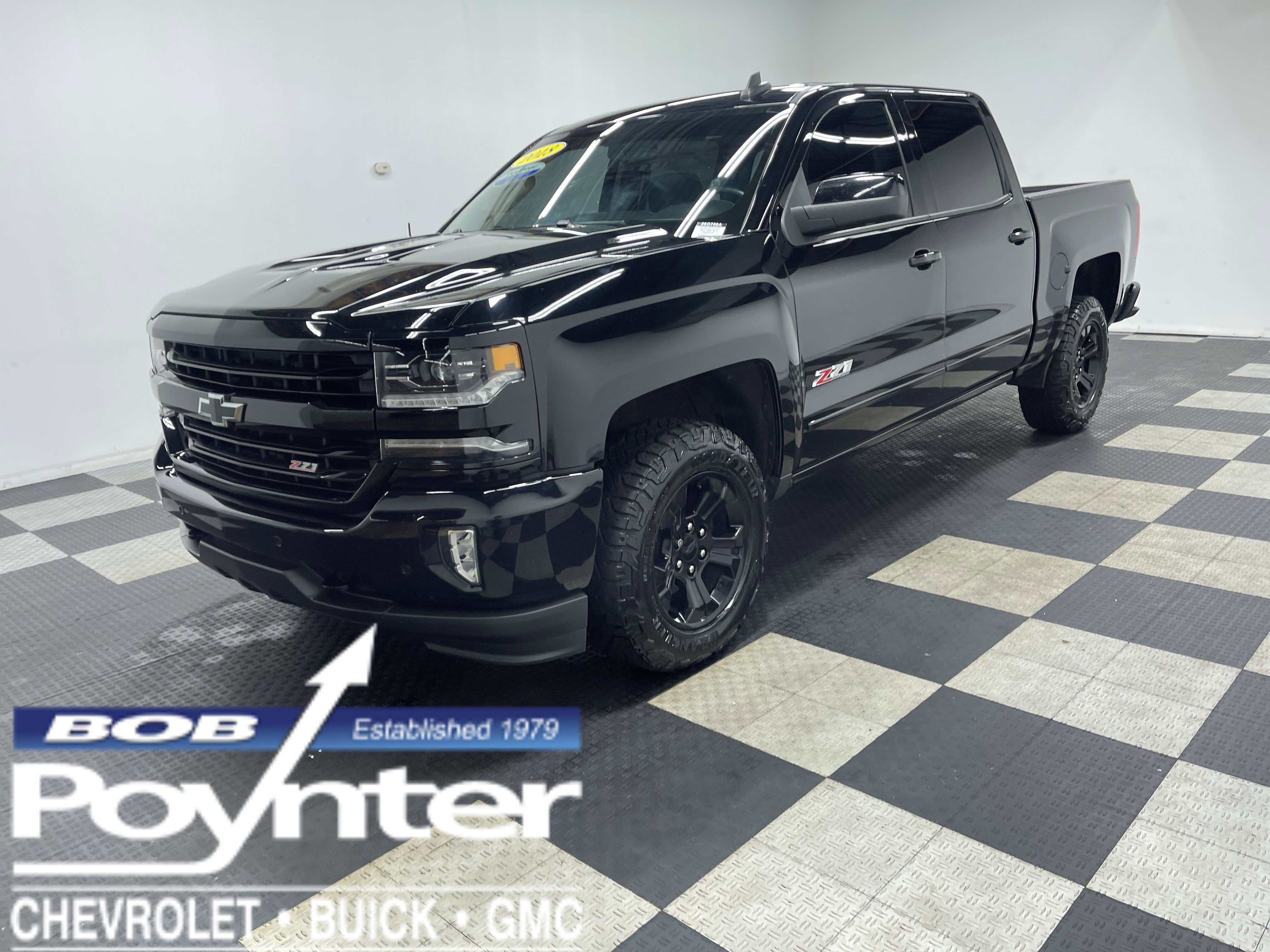Used 2018 Chevrolet Silverado 1500 LTZ Z71 w/ Midnight Edition AWD/4WD image 1