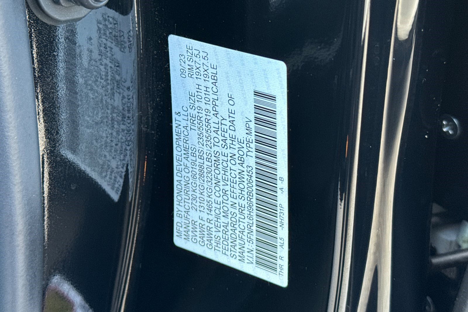 Certified 2024 Honda Odyssey Elite image 22