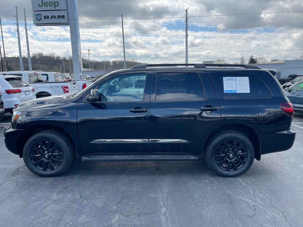 Used 2021 Toyota Sequoia Nightshade w/ Safety & Convenience Package AWD/4WD image 9