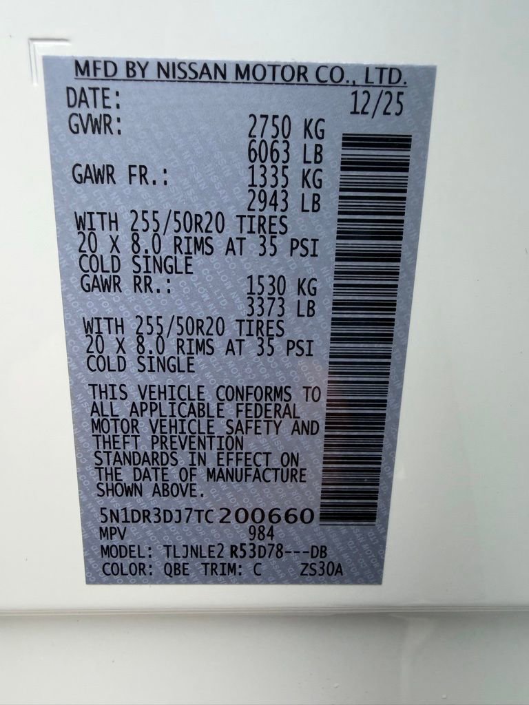 New 2026 Nissan Pathfinder SL image 36