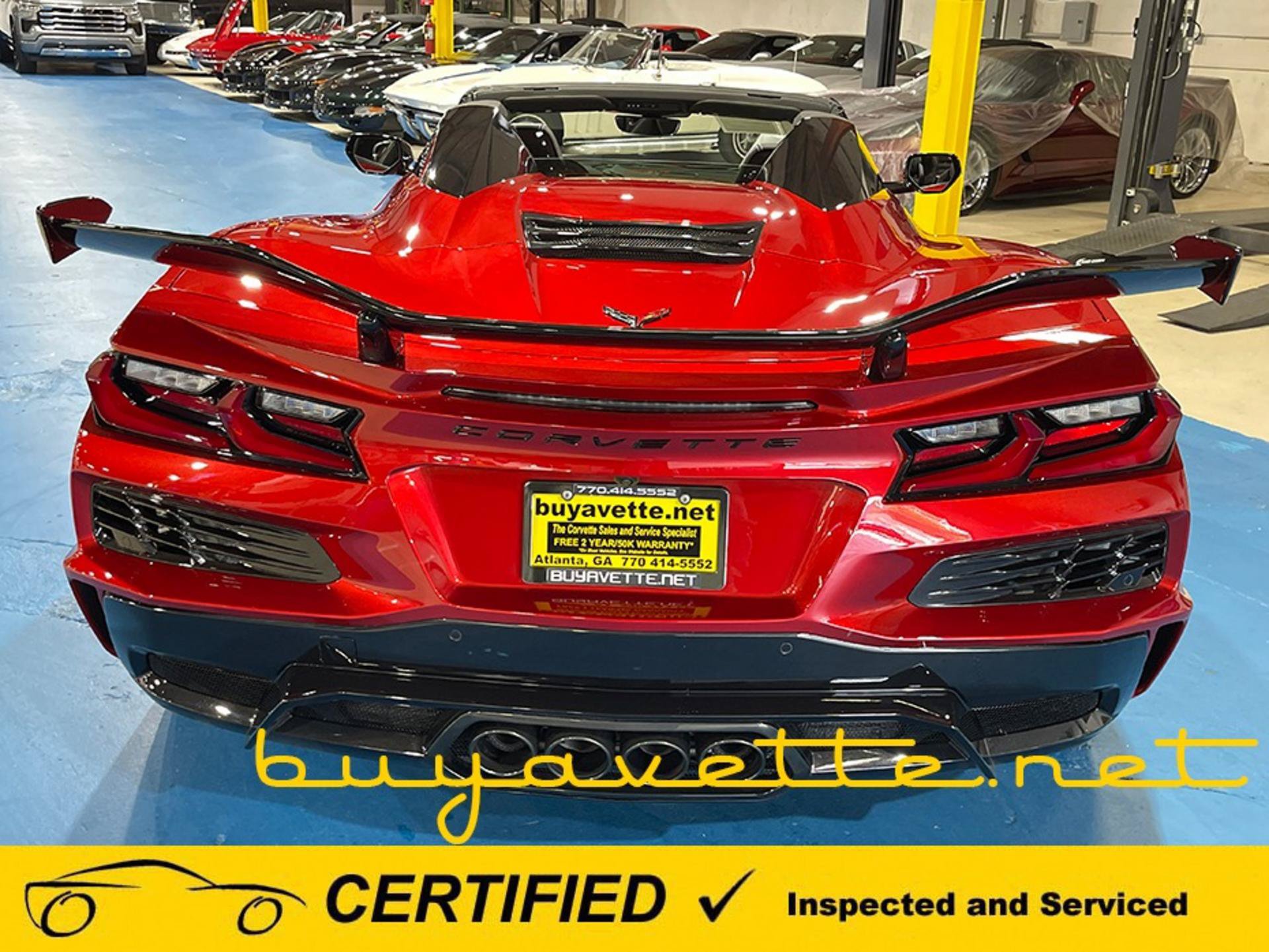 Used 2025 Chevrolet Corvette Z06 w/ Stealth Interior Trim Package RWD image 7
