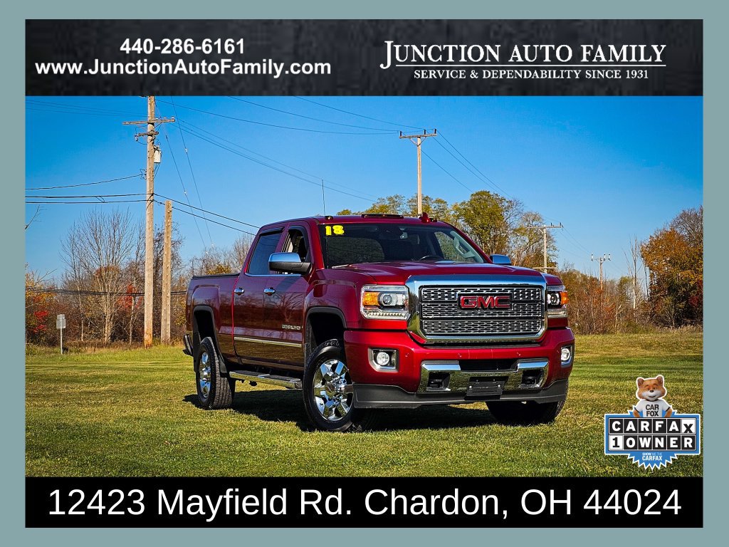 Used 2018 GMC Sierra 2500 Denali w/ Snow Plow Prep Package