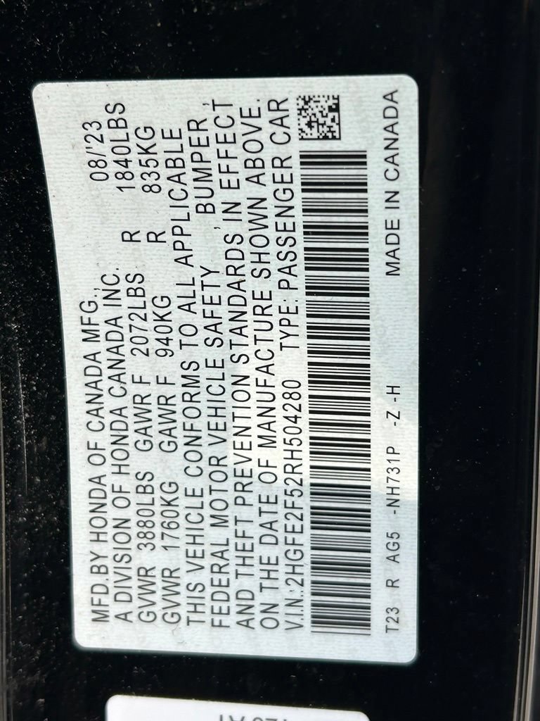 Used 2024 Honda Civic Sport image 45
