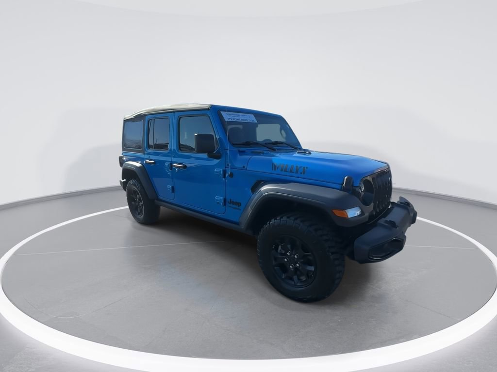 Used 2022 Jeep Wrangler Unlimited Willys image 2