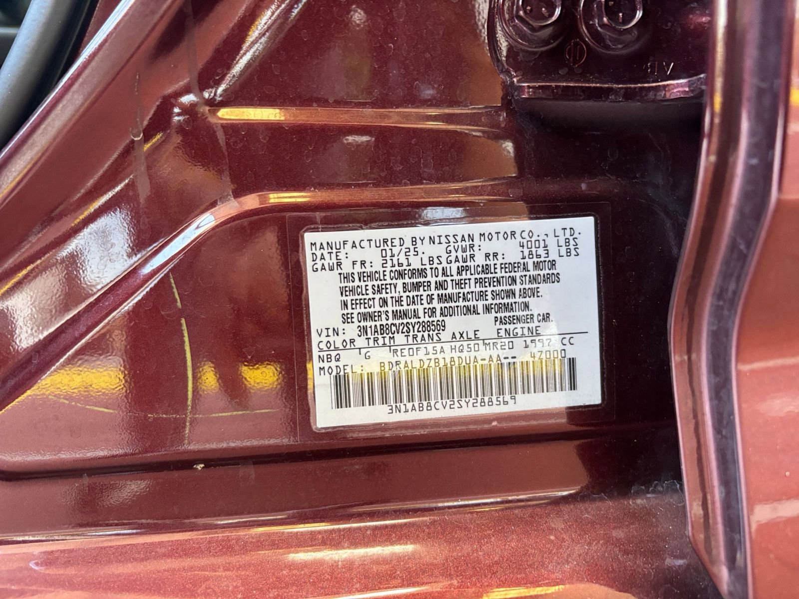 Used 2025 Nissan Sentra SV image 27