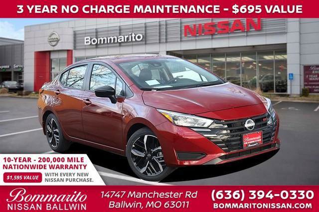 New 2025 Nissan Versa SR w/ Trunk Package image 1