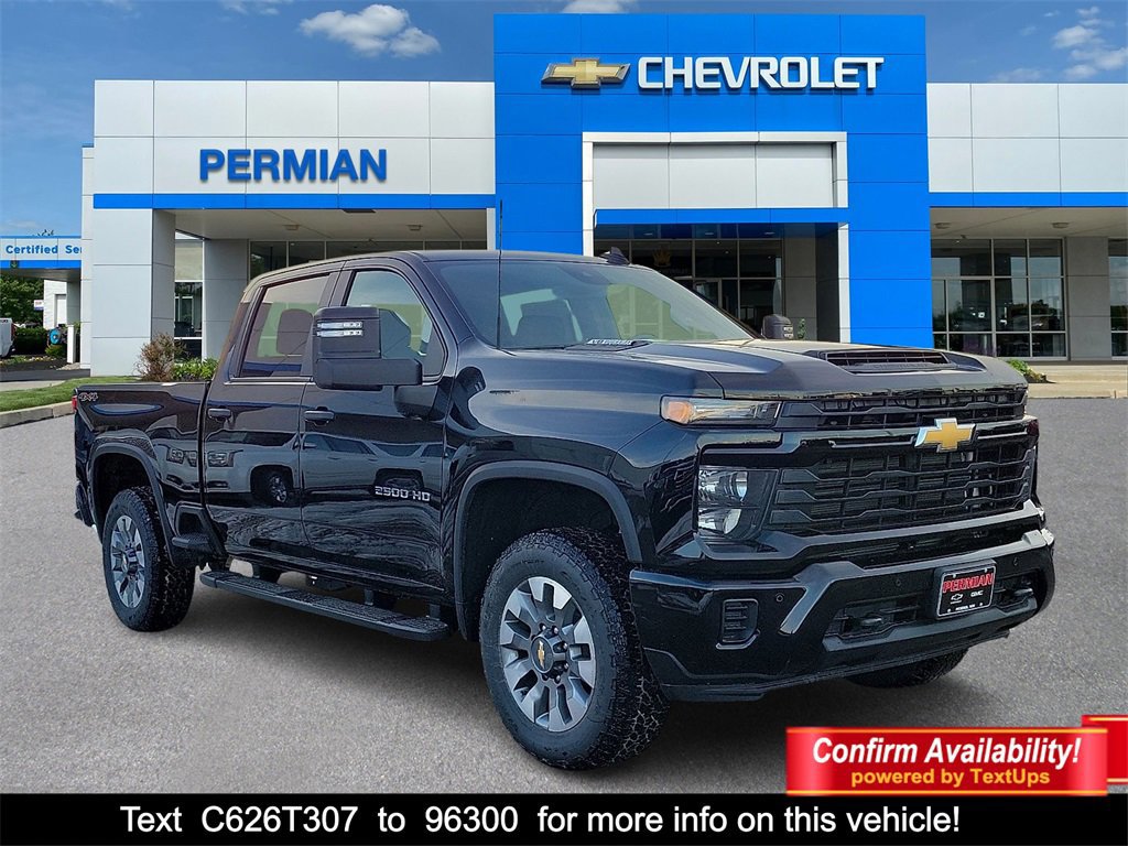New 2026 Chevrolet Silverado 2500 Custom w/ Custom Value Package