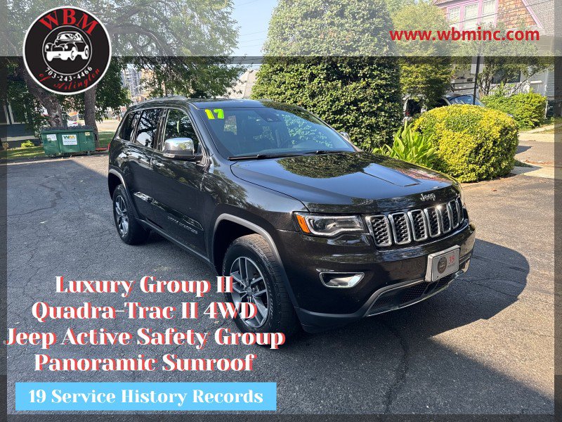 Used 2017 Jeep Grand Cherokee Limited w/ Luxury Group II