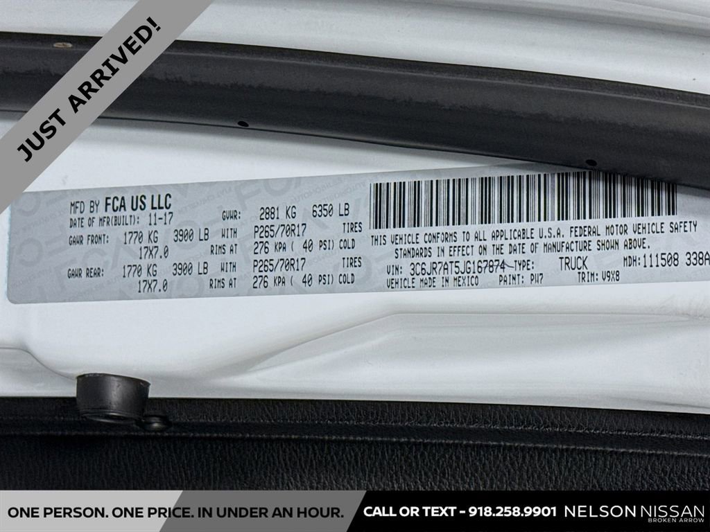 Used 2018 RAM 1500 Tradesman w/ Power & Remote Entry Group image 28