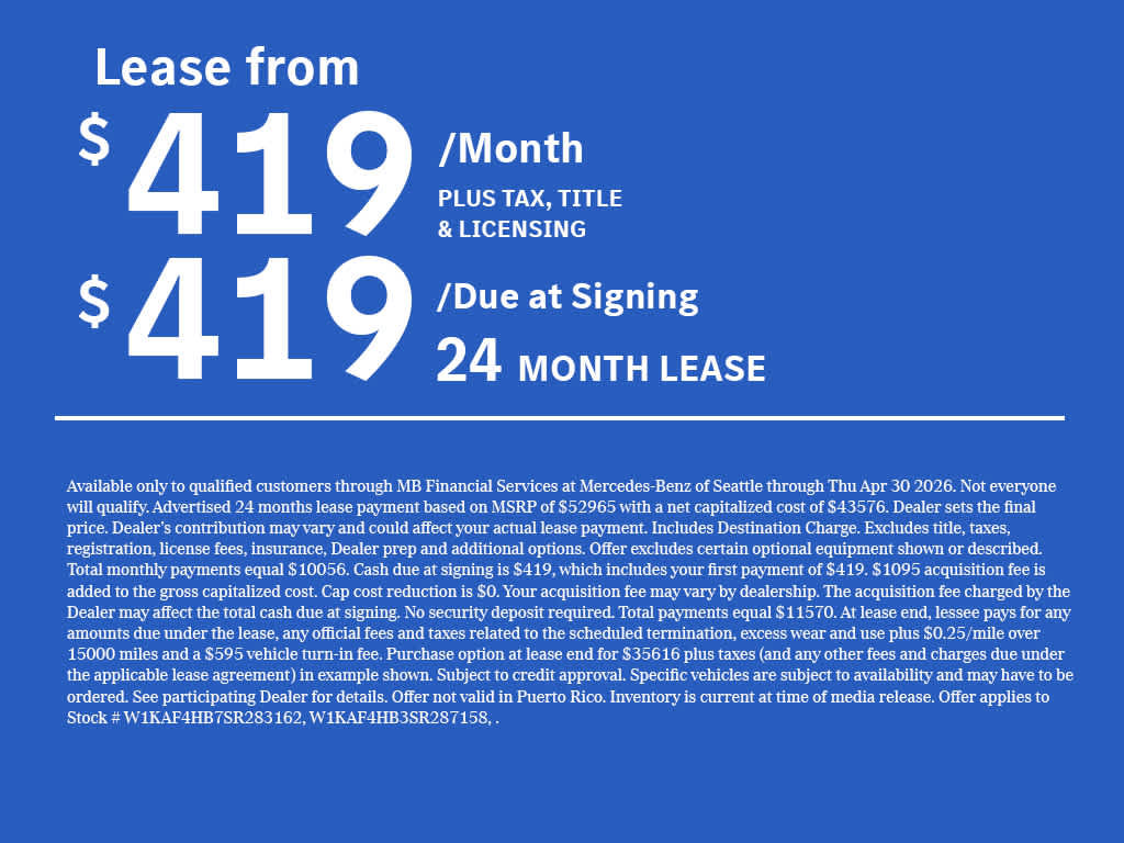 Used 2025 Mercedes-Benz C 300 4MATIC Sedan image 2