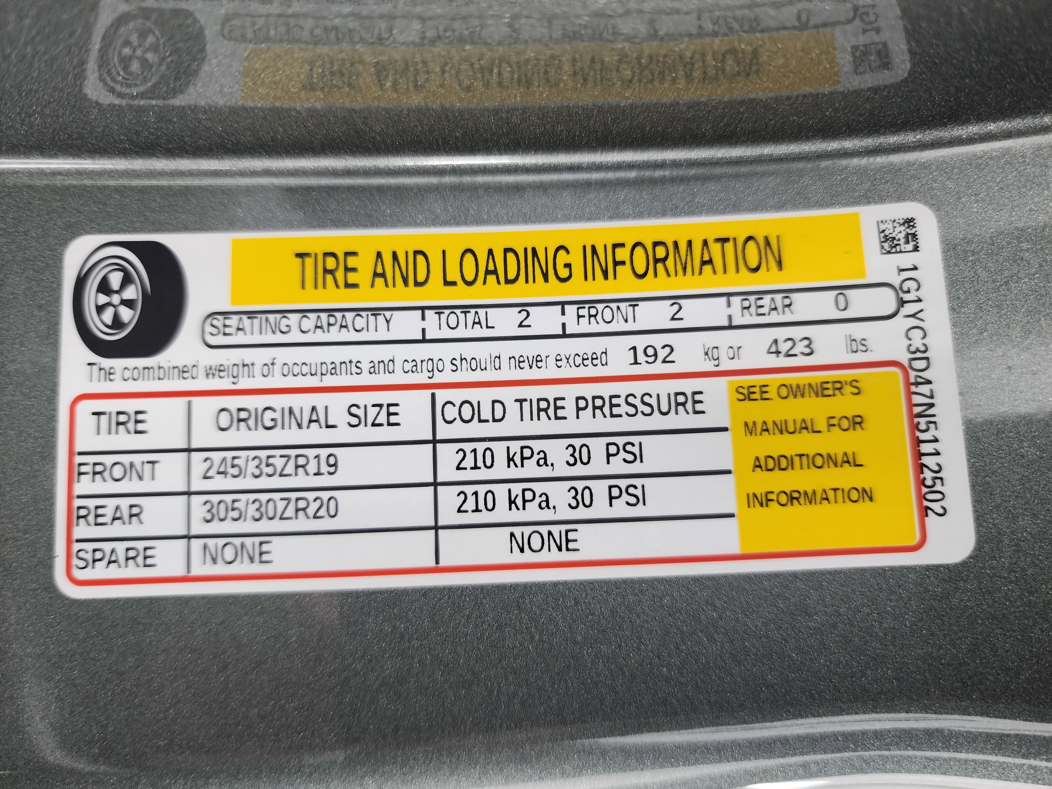 Used 2022 Chevrolet Corvette Stingray Premium Conv w/ Z51 Performance Package image 59