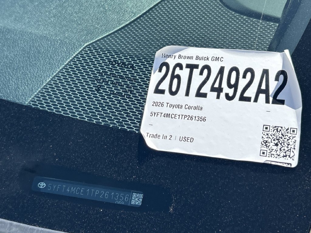 Used 2026 Toyota Corolla XSE w/ Carpet Mat Package (TMS) FWD image 35