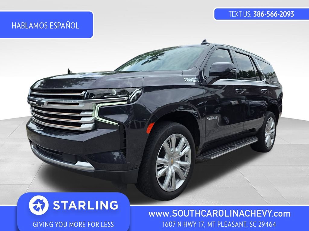 Used 2023 Chevrolet Tahoe High Country RWD image 1
