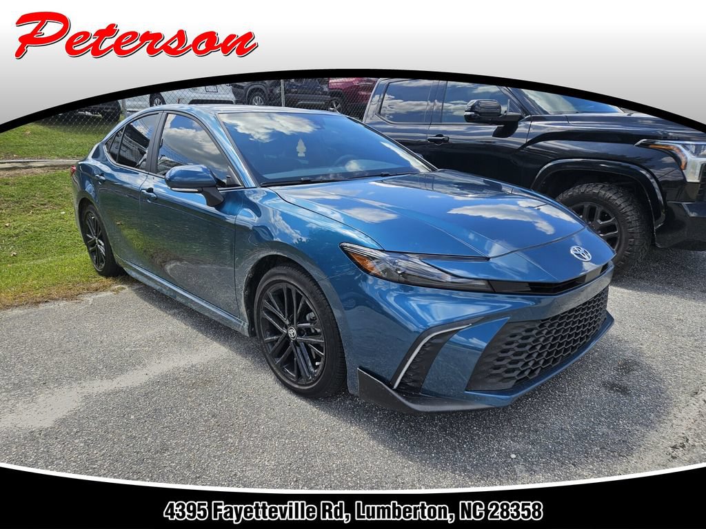 Used 2025 Toyota Camry SE w/ Multimedia Upgrade Package FWD image 1