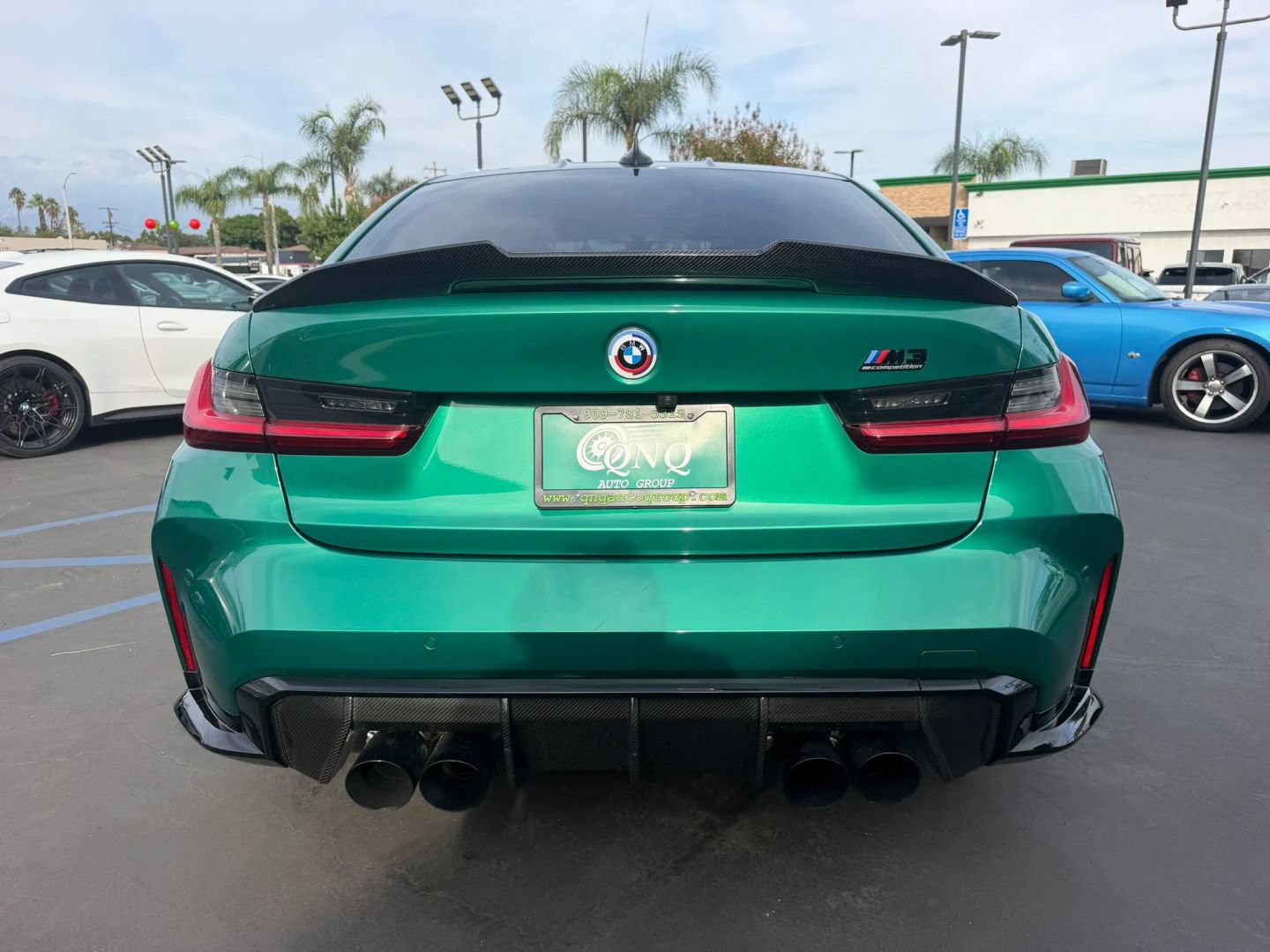 Used 2022 BMW M3 Competition w/ M Carbon Exterior Package RWD image 8