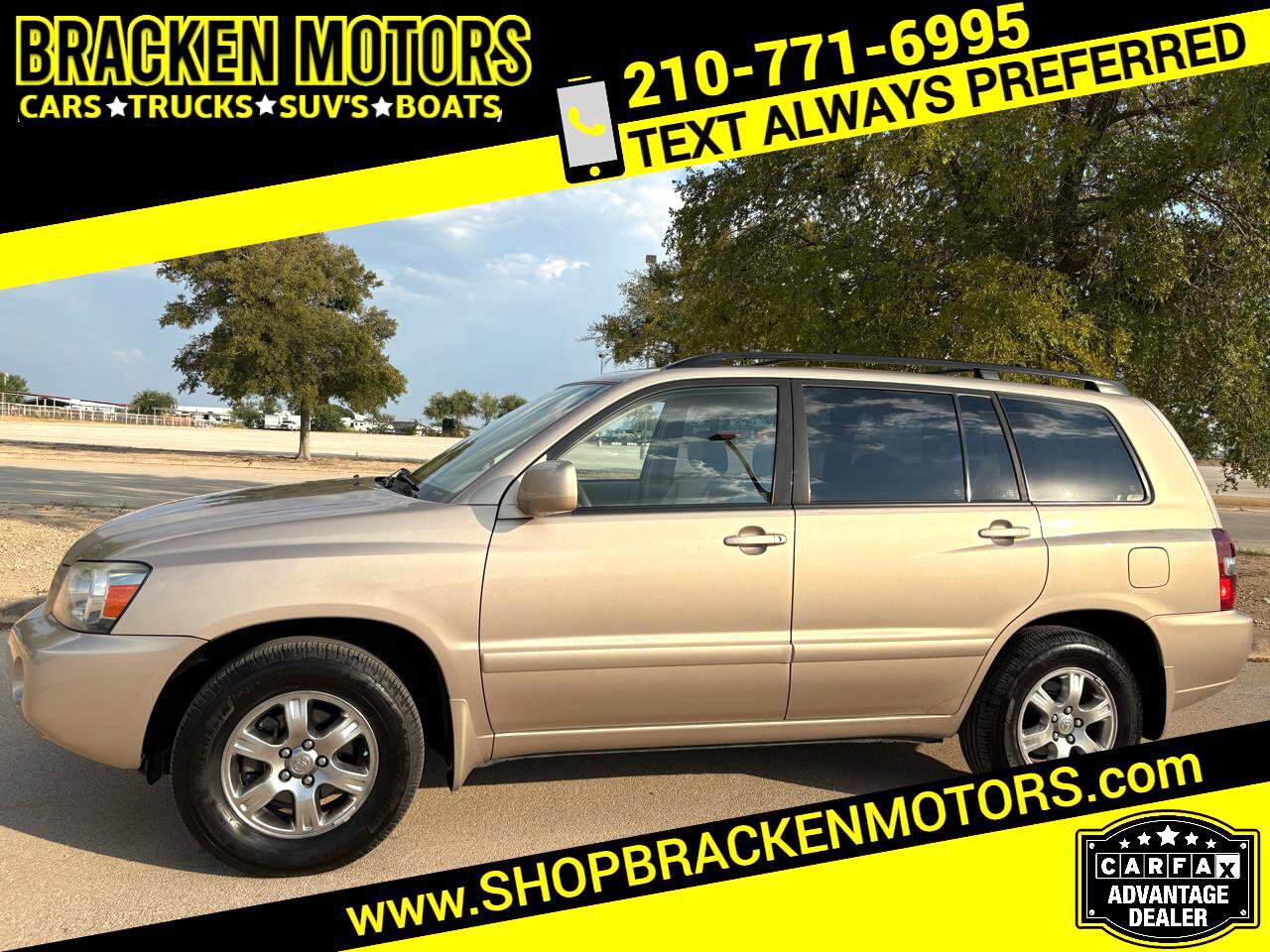Used 2005 Toyota Highlander 2WD V6