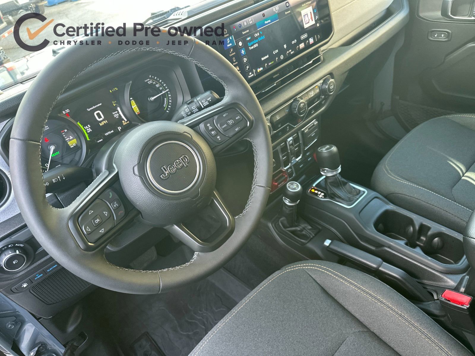 Certified 2025 Jeep Wrangler Unlimited Sport S 4xe AWD/4WD image 11