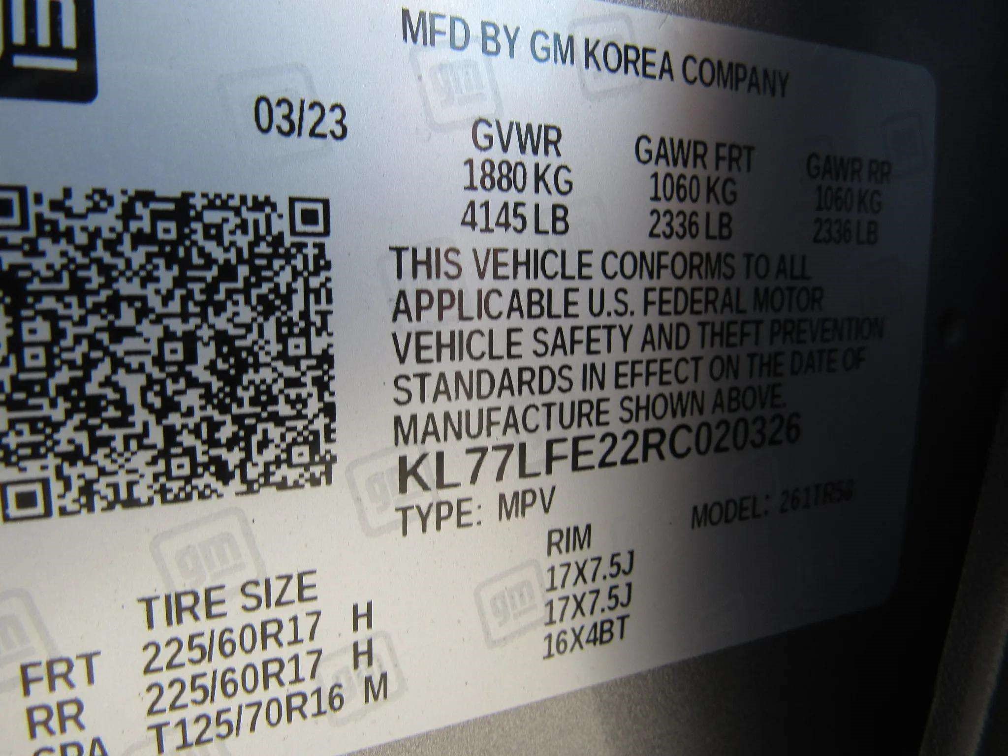 Used 2024 Chevrolet Trax LS w/ LS Convenience Package FWD image 26