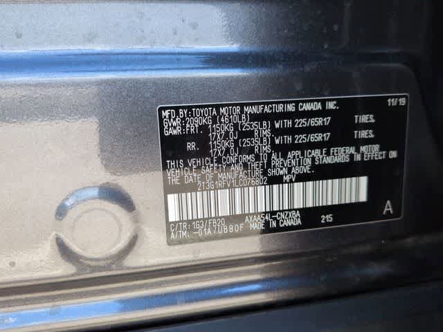 Used 2020 Toyota RAV4 LE w/ All Weather Liner Package AWD/4WD image 34