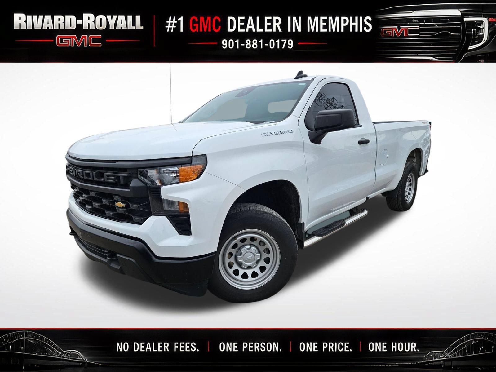 Used 2025 Chevrolet Silverado 1500 W/T w/ Trailering Package AWD/4WD image 1